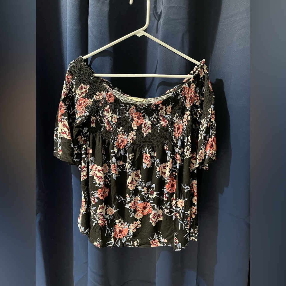 Rewind off shoulder top